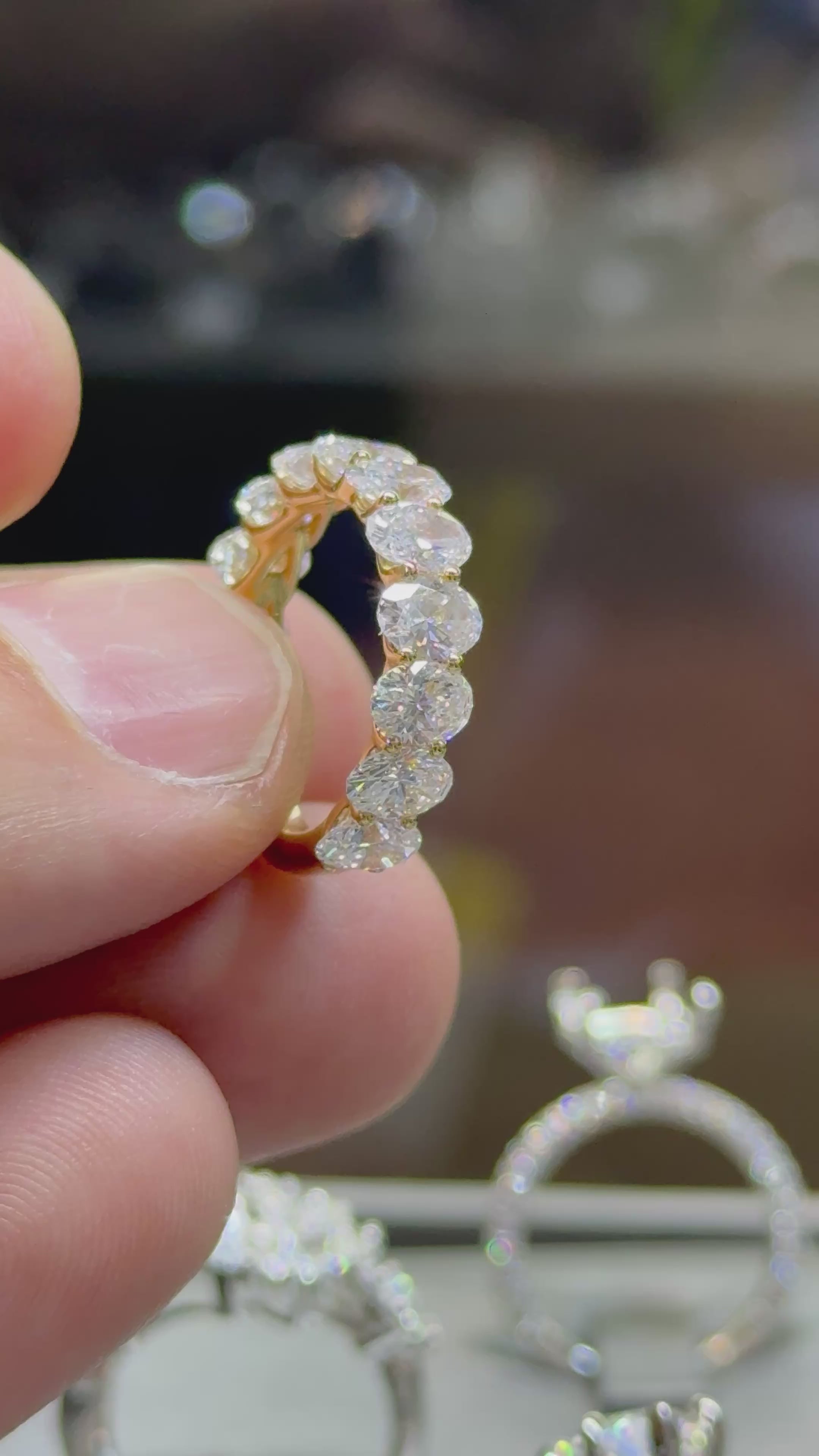 5MM Oval wedding band