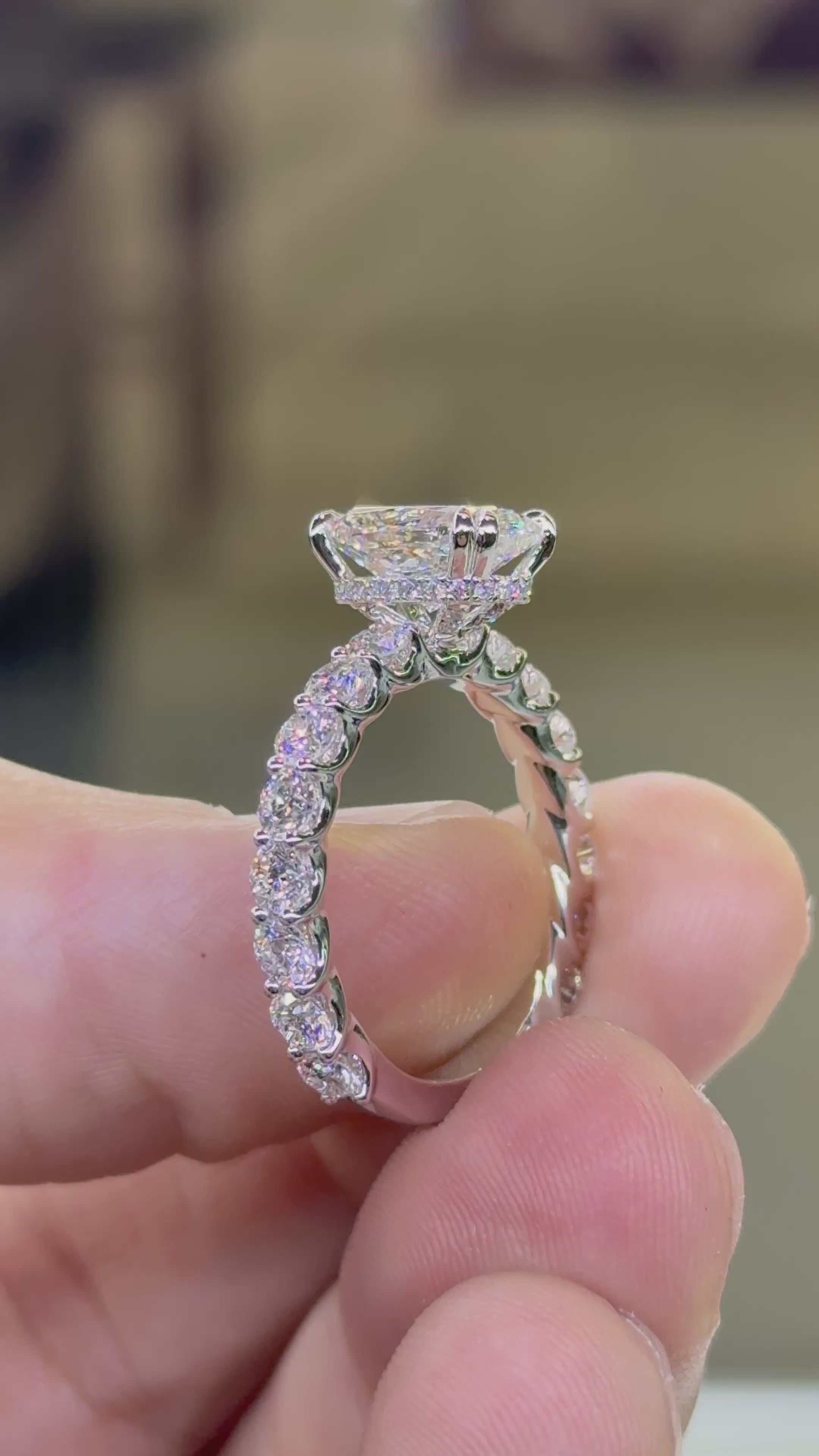 Necola Design cushion cut