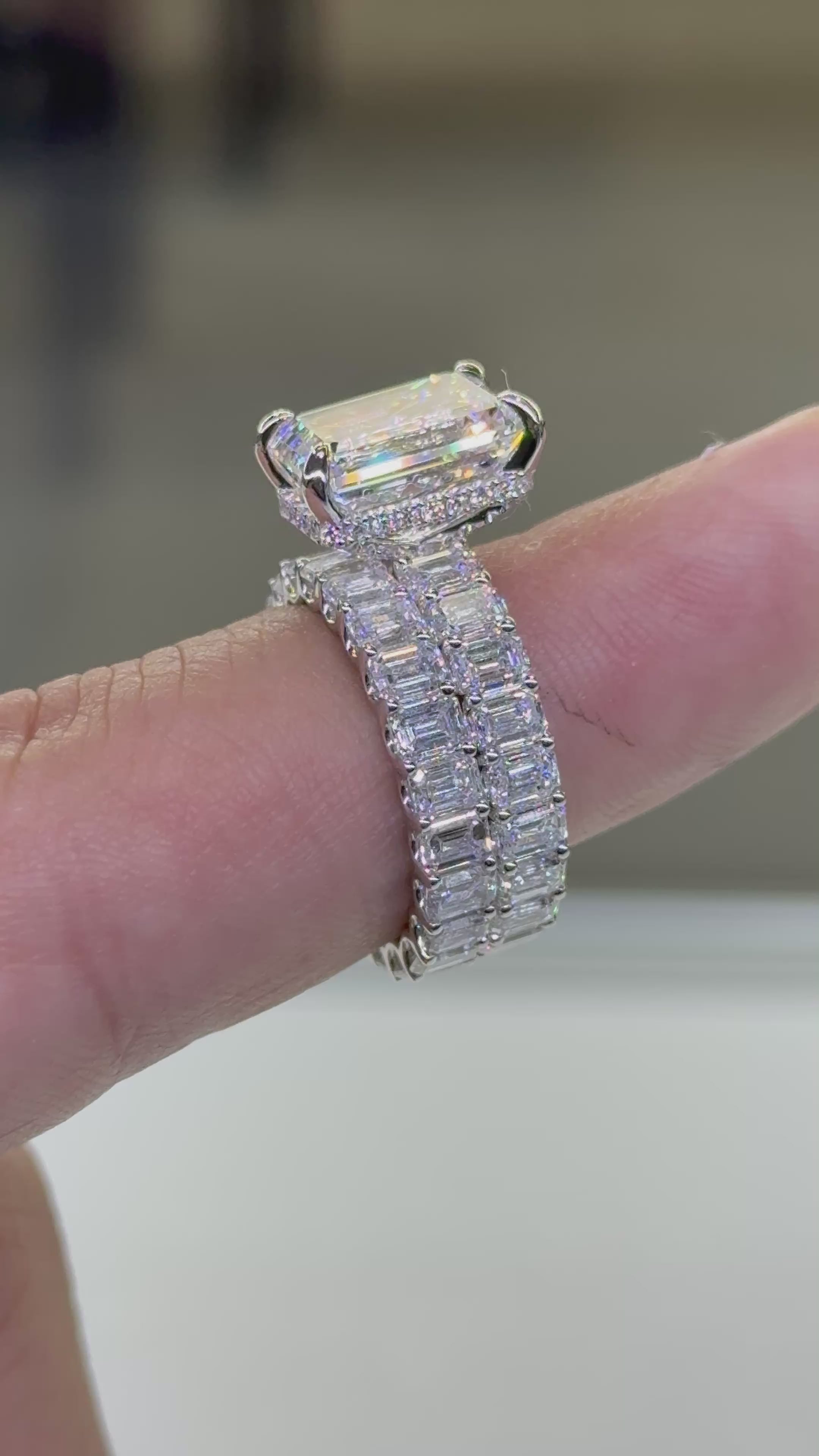 The Onye emerald cut