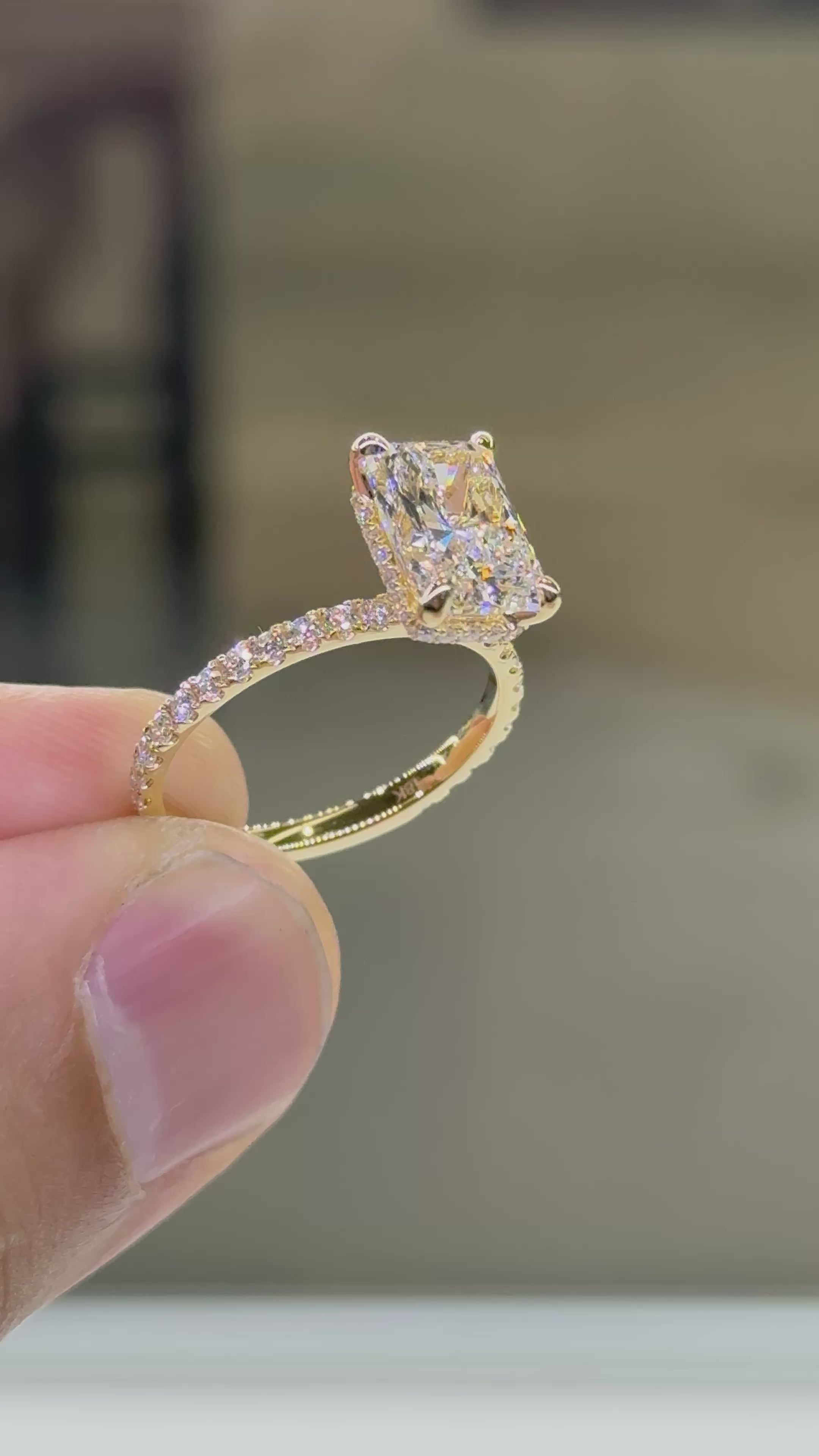 Radiant Cut Signature Setting 2.00mm Thin Band