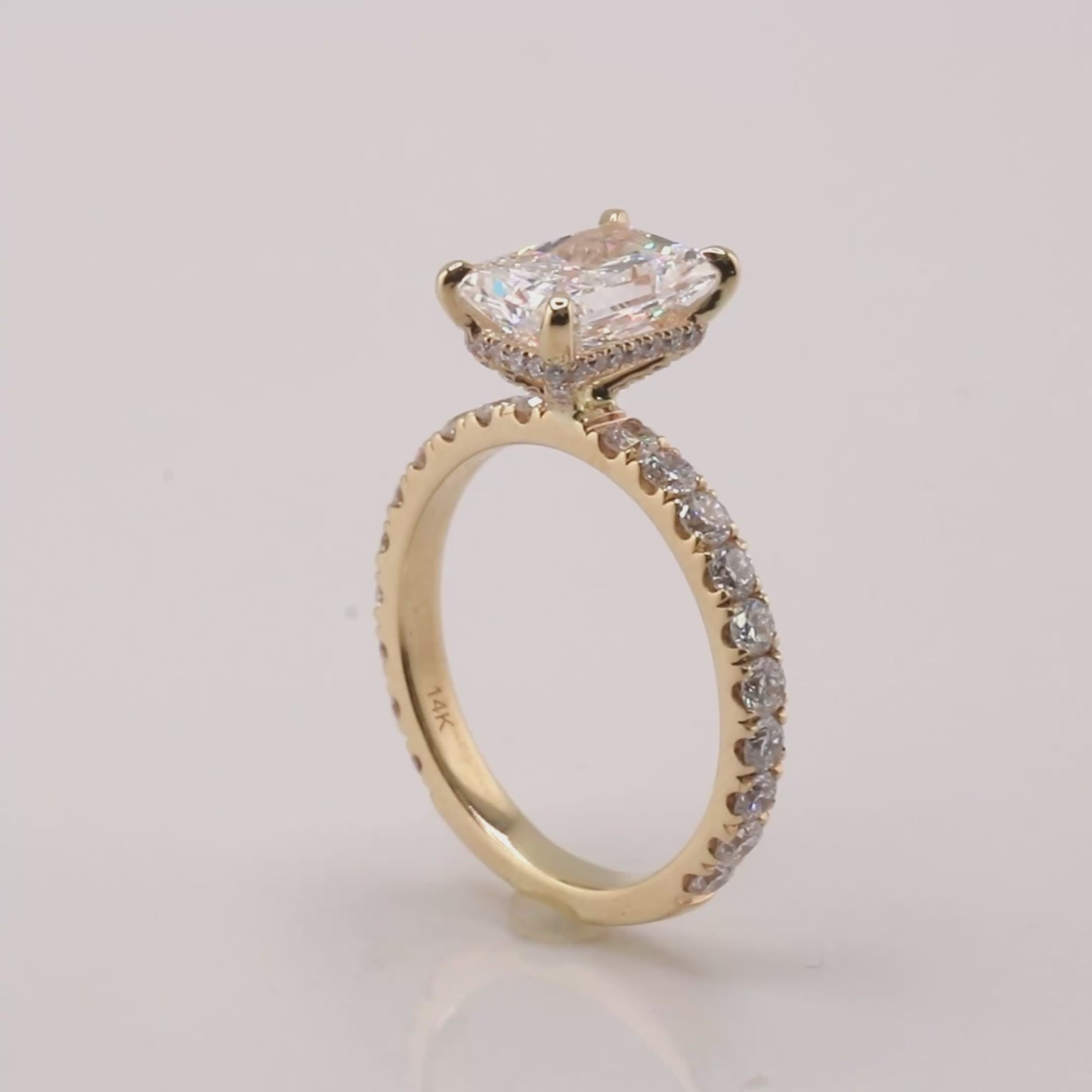 Radiant Cut Signature Setting 2.50MM