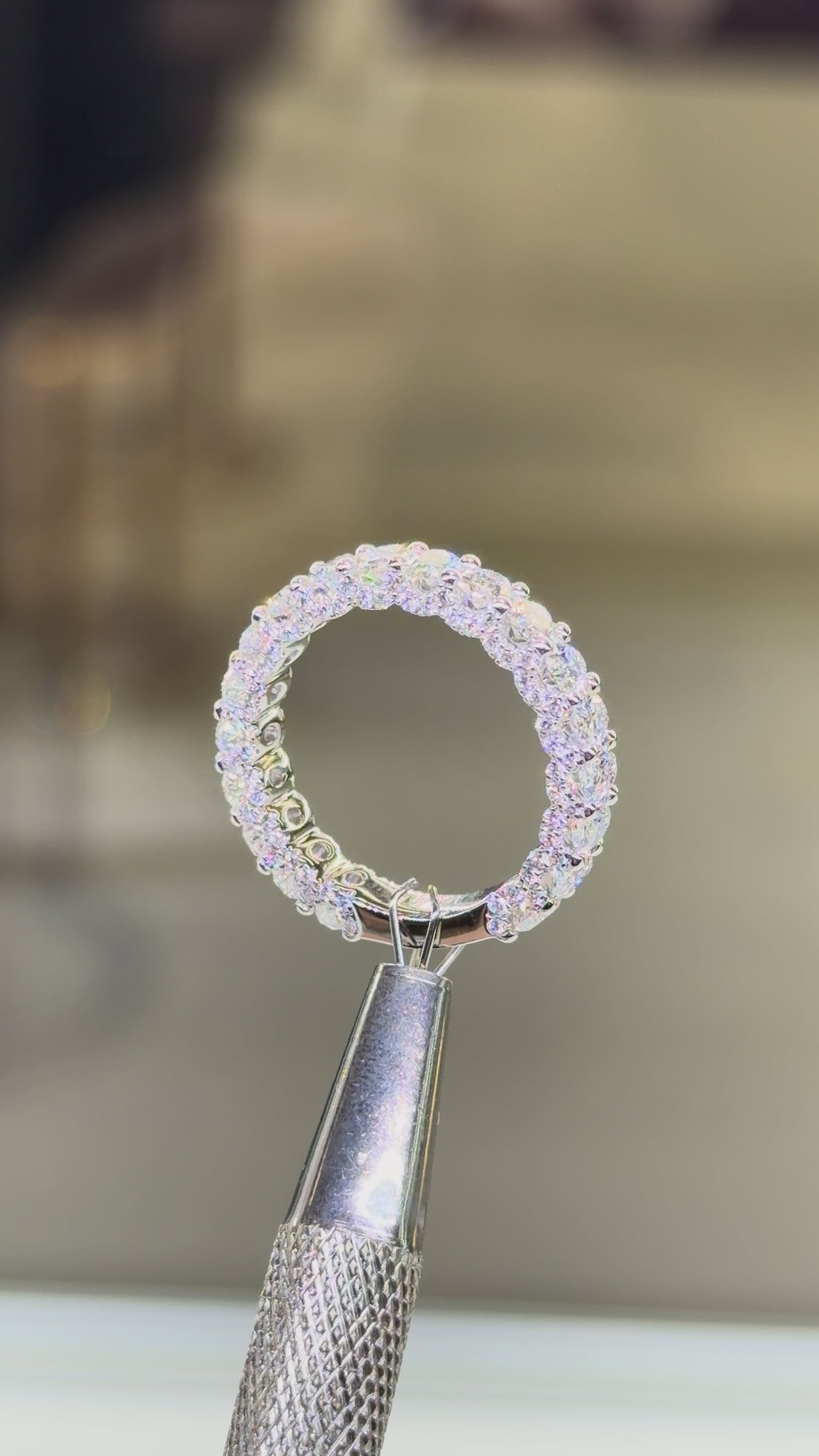 4MM Oval Brilliant U-Pave Luna