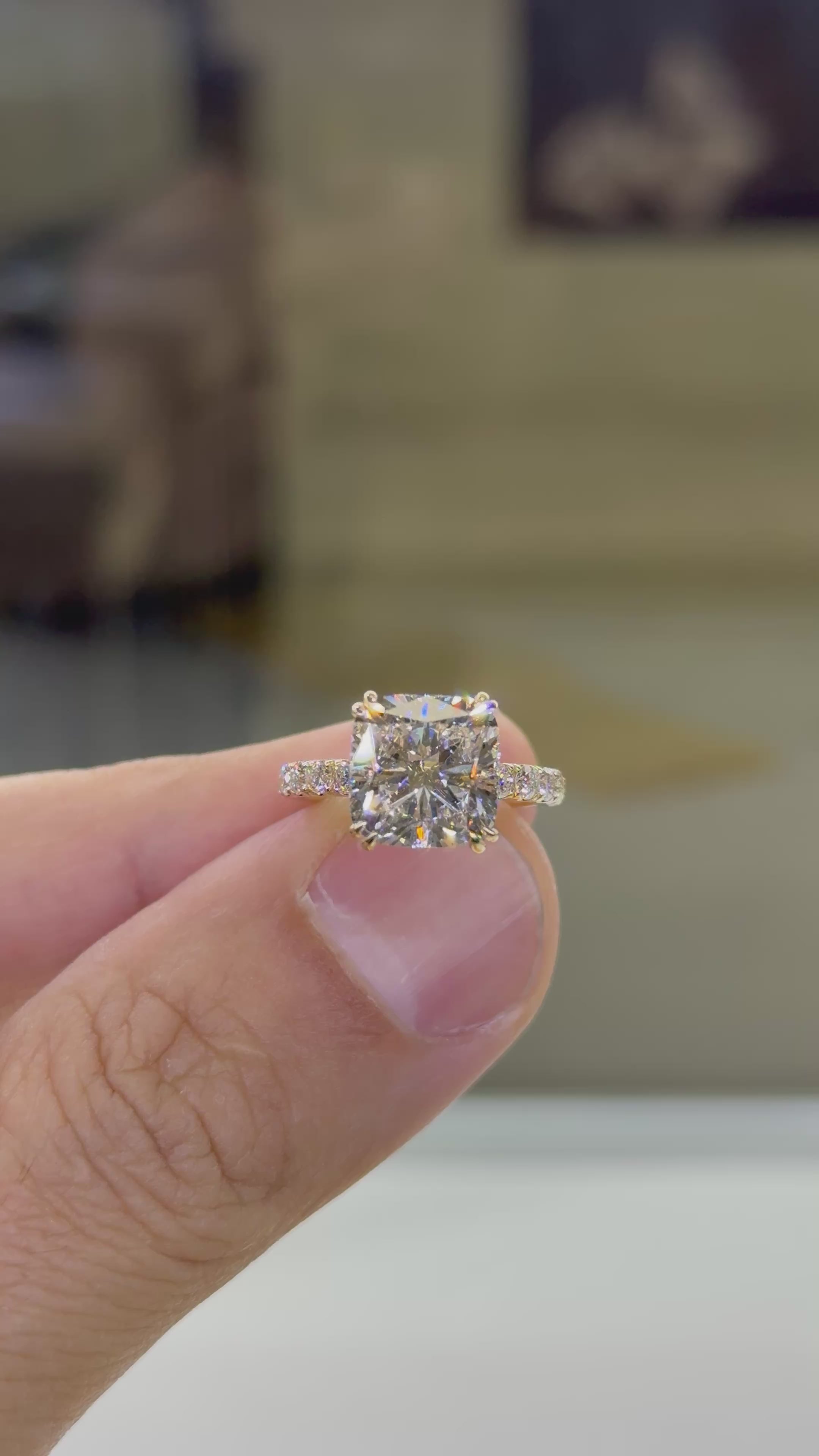 Princess Cut Signature Setting 2.50MM